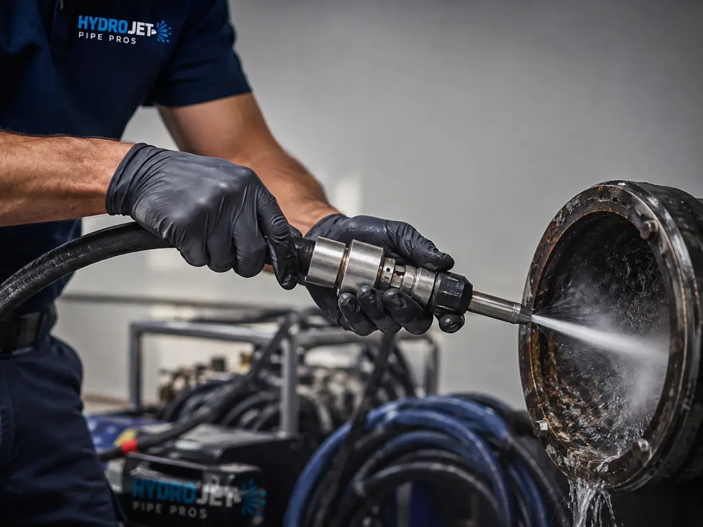 Hydro Jet Pipe Descaling in Burbank, OK